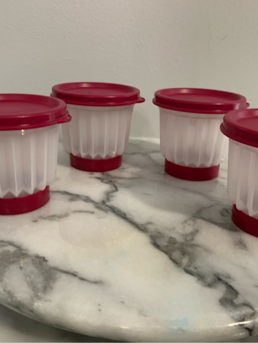 Tupperware Jell-ettes- set of 4